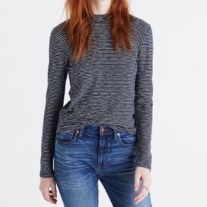 Madewell mock neck long sleeve top